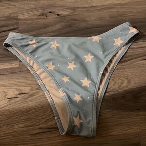 SHEIN Blue Star Bikini Bottom